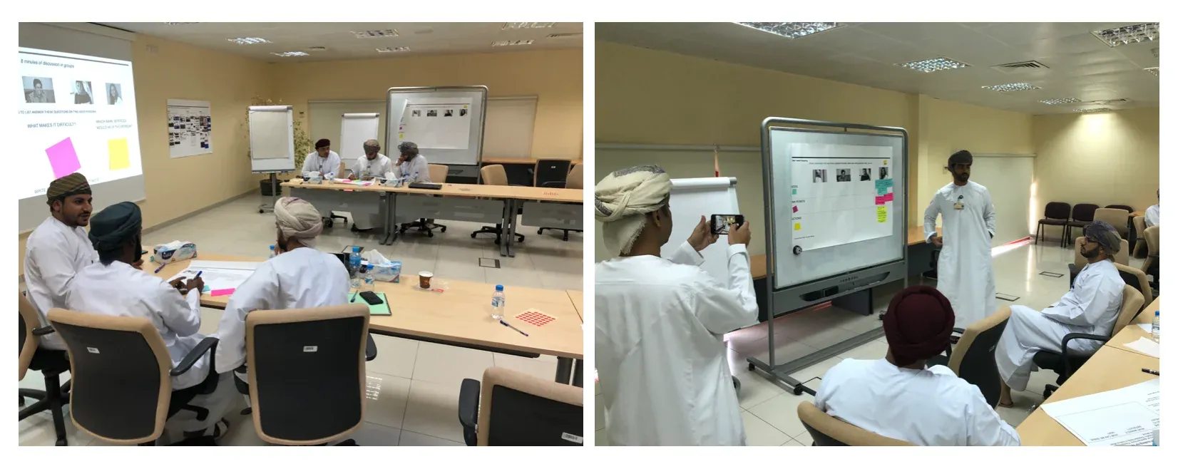 Our digital experience workshop in Muscat, Oman.